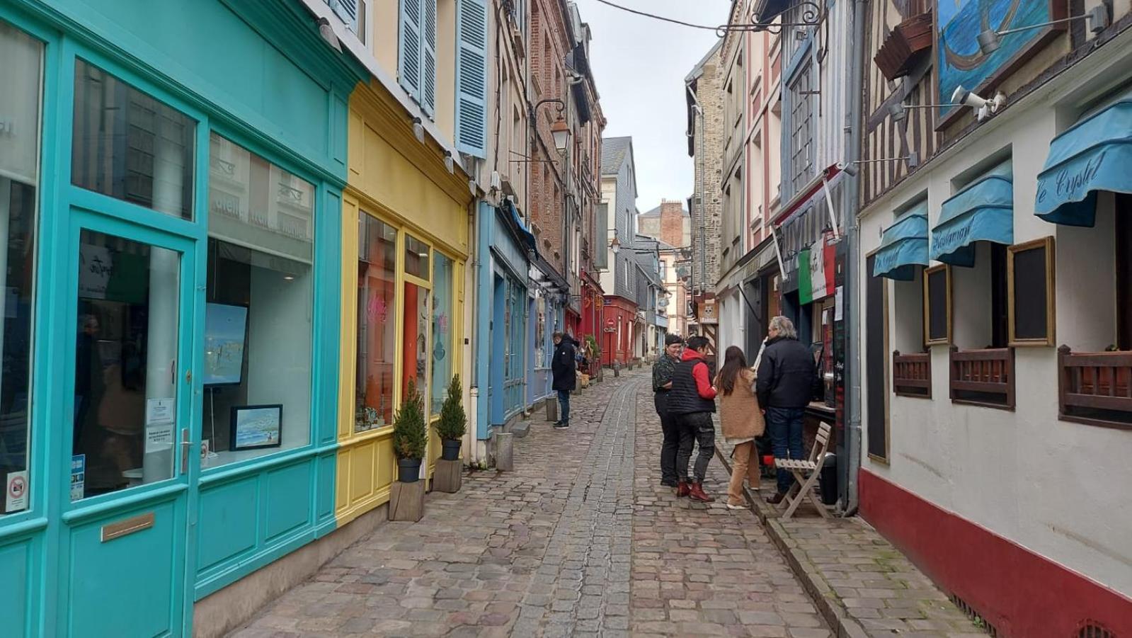 Studio Cosy Au Coeur D'Honfleur Exteriör bild